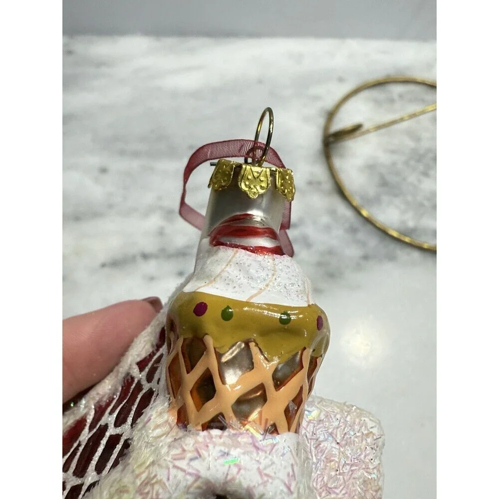 Waterford Holiday Heirlooms Gingerbread House Christmas Tree Ornament Christmas